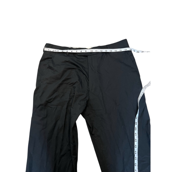 Hugo Boss Men’s Black Dress Pants Size 38 Classic Fit Straight Leg Formal Pant - Picture 5 of 7